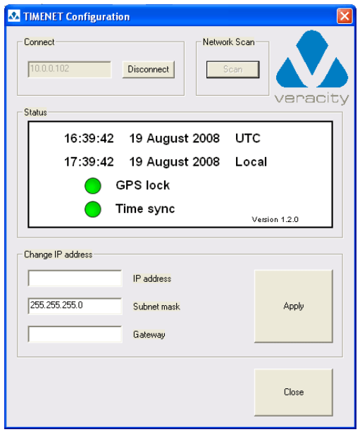 Master NTP Zaman Sunucusu TIMENET Configuration