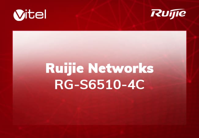 Ruijie Networks RG-S6510-4C 4